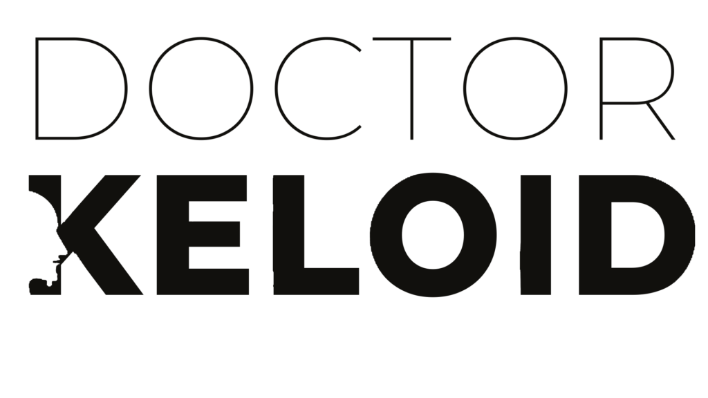 Dr keloid face logo