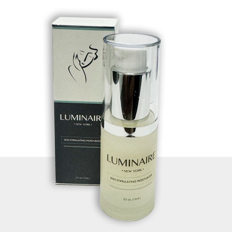 Luminaire bottle with packaging box